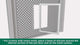 Hakuna Pets Small Pet Door - 170mm x 230mm - Aluminium - Lockable