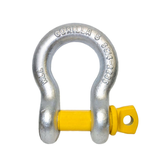 Gorilla 5mm Bow Shackle Alloy 0.33T Grade S Industrial Lifting - Auzzistore