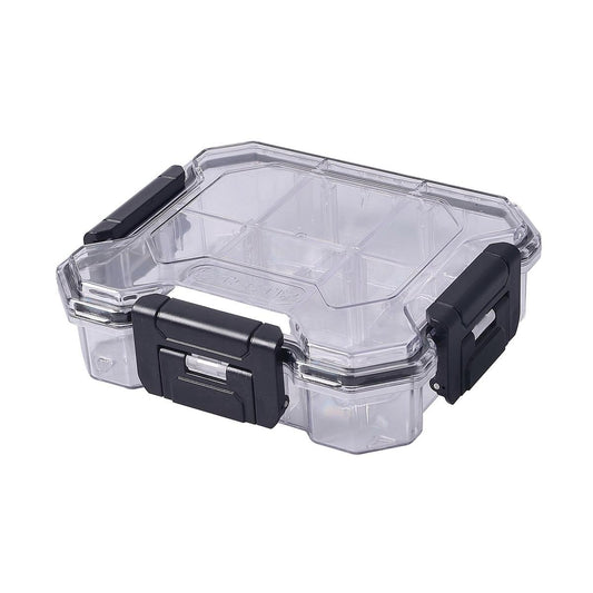 Tactix Waterproof Storage Box - 6 Compartment - Small - Polycarbonate - Auzzistore