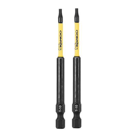 Kango 89mm TX10 HYPERTORQUE Impact Driver Bits 2 Pack - High Torque - Magnetic Tips – view 2 - Auzzistore