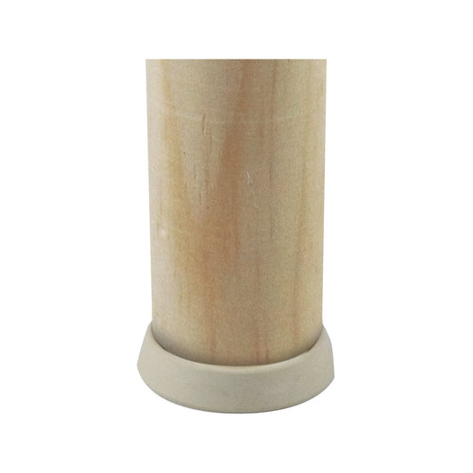 Surface Gard 44mm White Round Rubber Base Castor Cup 4 Pack – view 2 - Auzzistore