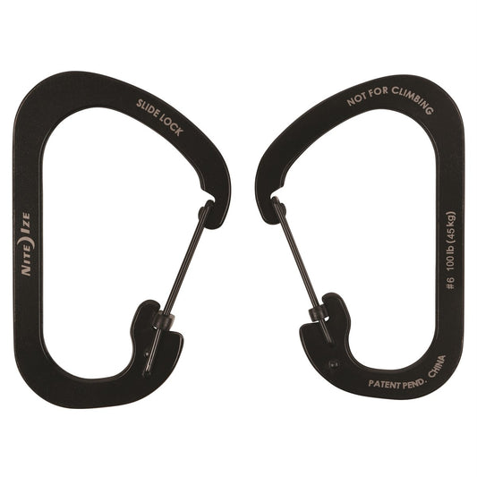 Nite Ize Carabiner - Size 6 - Stainless Steel - Slide Lock – view 2