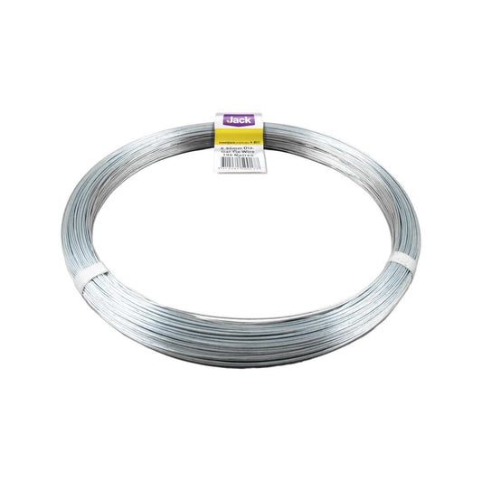 Jack Tie Wire 0.9mm x 190m 1kg Galvanised Steel Easy To Use - Auzzistore