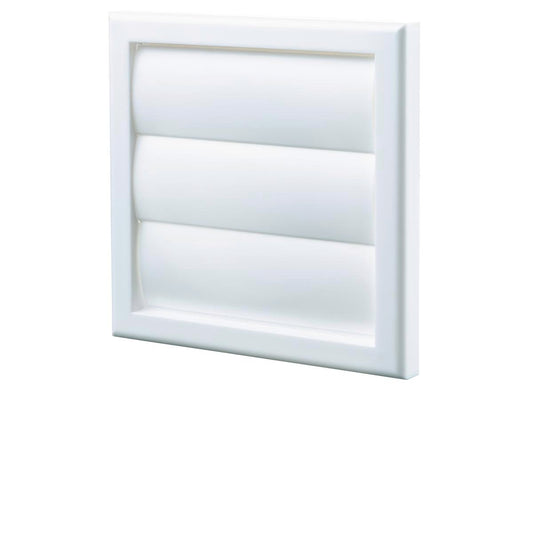 Blauberg 100mm Gravity Grille - ABS Plastic - Easy Maintenance - White - Auzzistore