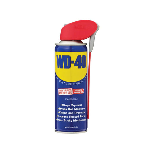 WD-40 Multi Use Smart Straw 175g Aerosol Lubricant - 52mm x 178mm