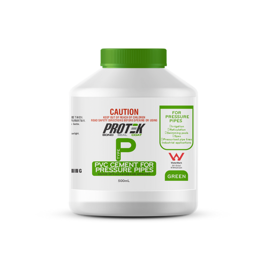 Protek PVC Cement - 500ml - Green - High Pressure Use - Auzzistore