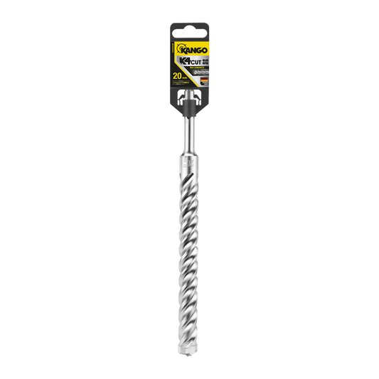 Kango 20mm K4 SDS Plus Drill Bit 250mm Steel Low Vibration Performance - Auzzistore