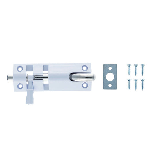 Taskmaster 75mm Plastic Offset Bolt - Light-Duty Gate Lock - 1 Pack – view 2 - Auzzistore