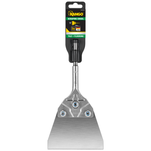 Kango SDS Plus Floor Scraping Chisel 125mm x 250mm - Durable Alloy - Auzzistore