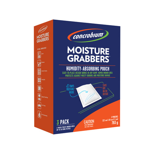 Concrobium Moisture Grabbers Humidity Absorbing Pouches - 3 Pack – view 2