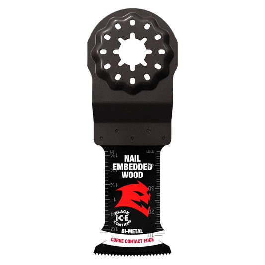 Diablo 30mm Starlock Bi-Metal Demo Demon OMT - Nail Embedded Wood - 10 Pack - Durable Cutting Blades – view 2 - Auzzistore