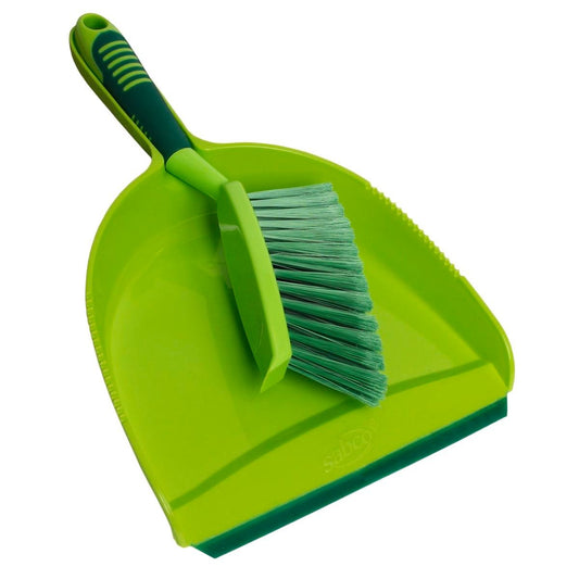Sabco Lifestyle Dustpan and Brush Set - 237mm Polypropylene - Easy Cleaning