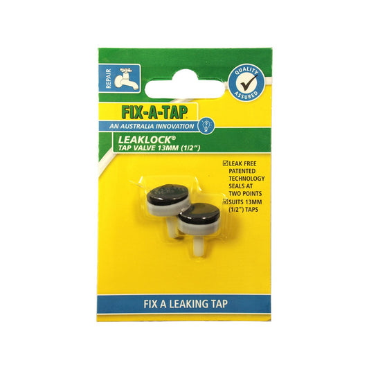 Fix a Tap Leaklock Tap Valve - 13mm - Nylon - Leak Free - 2 Pack – view 2 - Auzzistore
