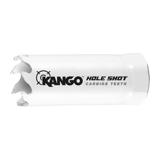 Kango 22mm Hole Shot Carbide Teeth Hole Saw - Multi-Material Cutting - Auzzistore