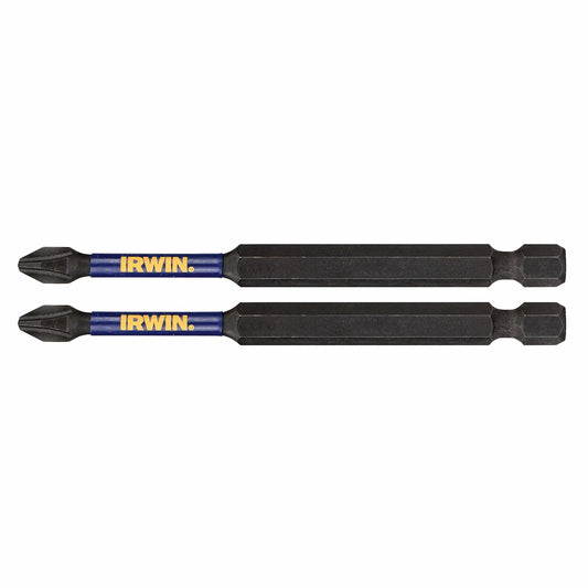 Irwin Impact Bits - 89mm PH2 - Magnetised - High Strength - 2 Pack – view 2 - Auzzistore