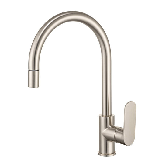 Mondella 35mm Pull Out Sink Mixer - Brushed Nickel - Lead-Free Brass - 5 L/min - Auzzistore
