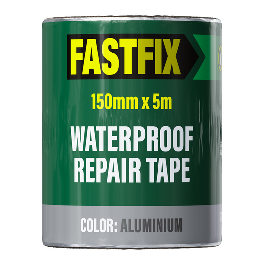 Fastfix Aluminium Waterproof Repair Tape - 150mm x 5m - UV Resistant - Auzzistore