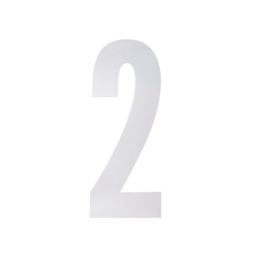 Sandleford Wheelie Bin Number 2 - 175mm - White - Pack of 2