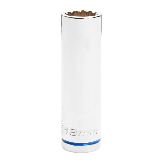 Kincrome Deep Socket - 16mm - Chrome Vanadium Steel - Rust Resistant - Auzzistore