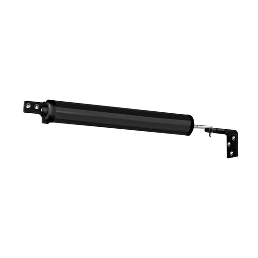 Rolltrak Black Pneumatic Door Closer - Universal Fit - Adjustable Speed - 275mm - Auzzistore