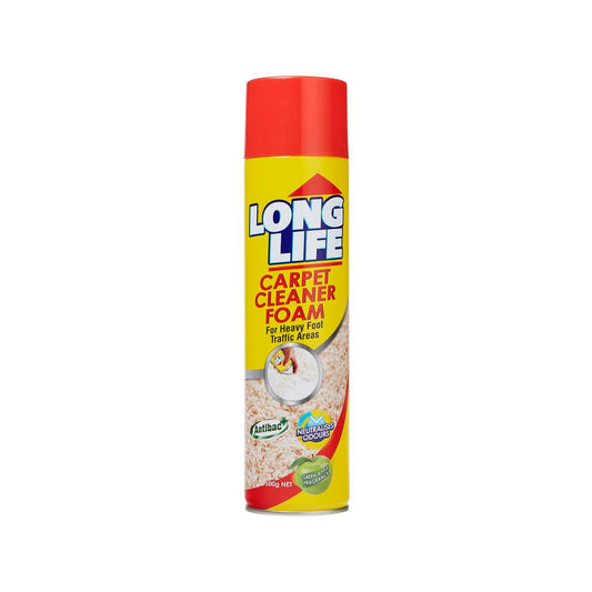 Long Life Antibacterial Carpet Cleaner Foam 500g Odour Eliminator