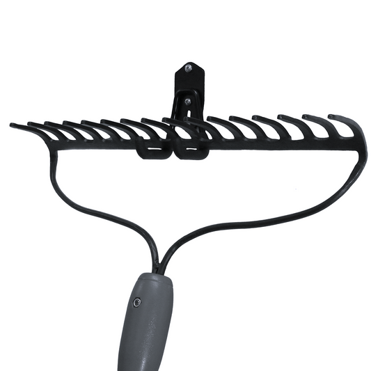 Storease Small Wall Storage System U Hook - 30kg Capacity - Black - 60mm x 115mm x 65mm – view 2