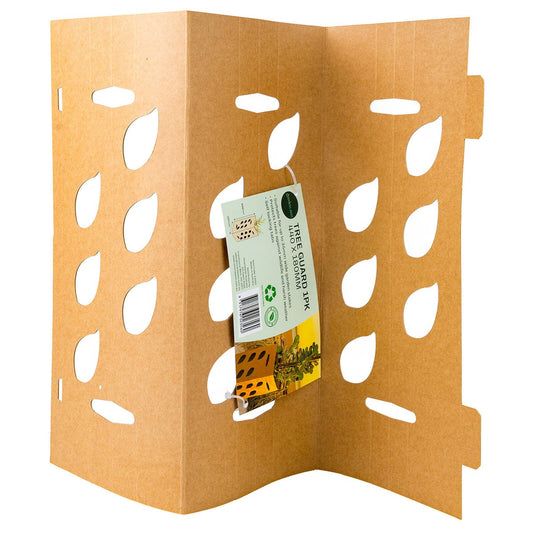 Garden Zen Tree Guard - 1 Pack - 560mm x 440mm - Brown - Protects Young Trees