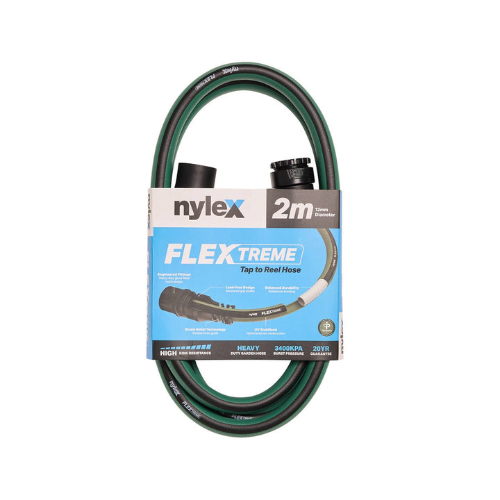 Nylex Nylex 2m Flextreme Tap to Reel Garden Hose - Green Compact – Auzzi Store