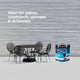 White Knight Ultra Pave Concrete Paint 4L - White - Quick Dry - 30 Min Touch Dry