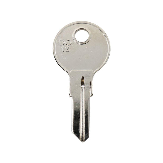 Ehi do13 Silver Blank Key - Nickel Plated Brass - Key Duplication Solution - Auzzistore
