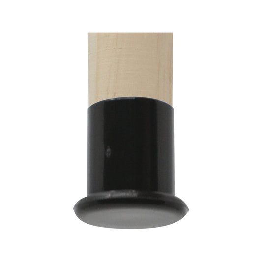 Surface Gard Black Round Plastic Chair Tips 9.5mm 4 Pack Easy Glide – view 2 - Auzzistore