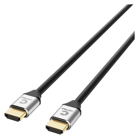 Comsol 3m Ultra High Speed 8K HDMI Cable - Black - 48Gbps Bandwidth