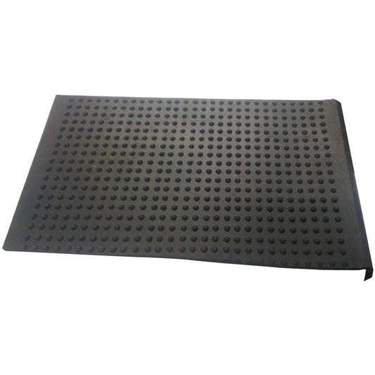 Ideal Diy Floors Black Rubber Stair Tread 25x75cm Flexible Grip - Auzzistore
