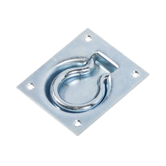 Goliath Anchor Lashing Ring - 90 x 80mm - Zinc Plated Steel - Weather Resistant - Auzzistore