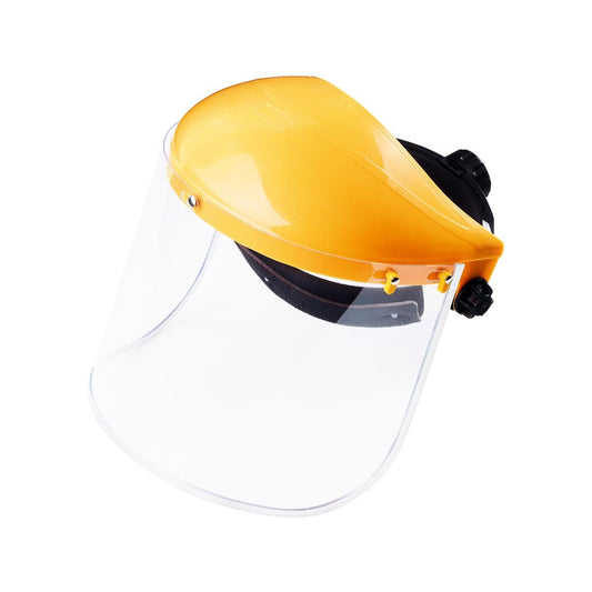 Craftright Face Shield - Flexible Polycarbonate Visor - Adjustable Fit - 250mm x 200mm x 450mm - Auzzistore