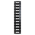 Grunt E Track Horizontal 60cm - Black - Galvanised Steel - Cargo Securing Solution
