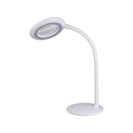 Verve Design Luka Magnifying Desk Lamp - 3x Magnification - 230 Lumens - 128mm x 215mm