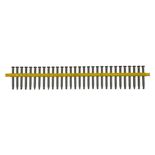 Simpson Strong Tie 12g x 50mm SS316 Quik Drive Decking Screw - 500 Pack - No Pre-Drilling - Corrosion Resistant - Auzzistore