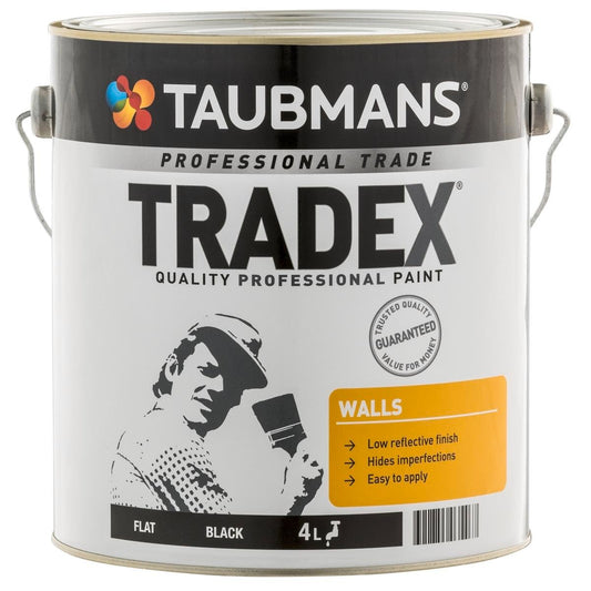 Taubmans Tradex Interior Wall Paint - 4L - Water Based - Washable - Auzzistore