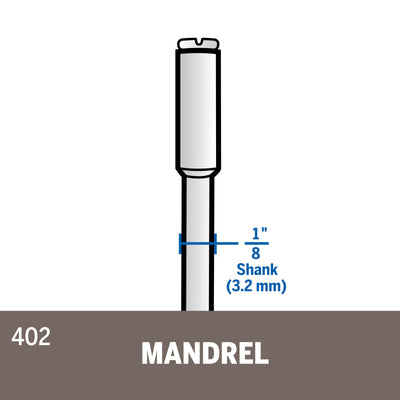 Dremel EZ Lock Mandrel EZ402 - 1 Piece - Carbide - Quick Accessory Change