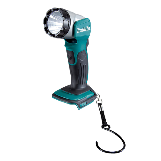 Makita 18V LED Jobsite Torch DML802 - Compact - 12 Position Pivoting Head - Teal/Black
