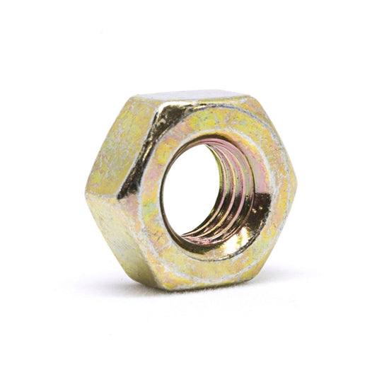 Pinnacle m5 Yellow Zinc Hi Tensile Nuts - 10 Pack - 5mm - Corrosion Resistant - Auzzistore