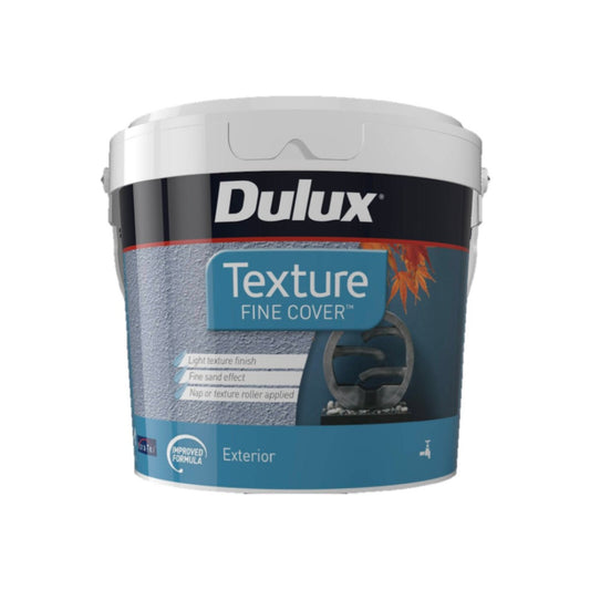 Dulux Fine Texture Exterior Paint - 4L - Water Based - Light Texture Finish - Auzzistore