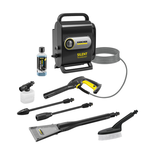 Karcher K Silent Anniversary Edition Pressure Washer 1950 PSI - 6m Hose - Eco!Booster - Auzzistore