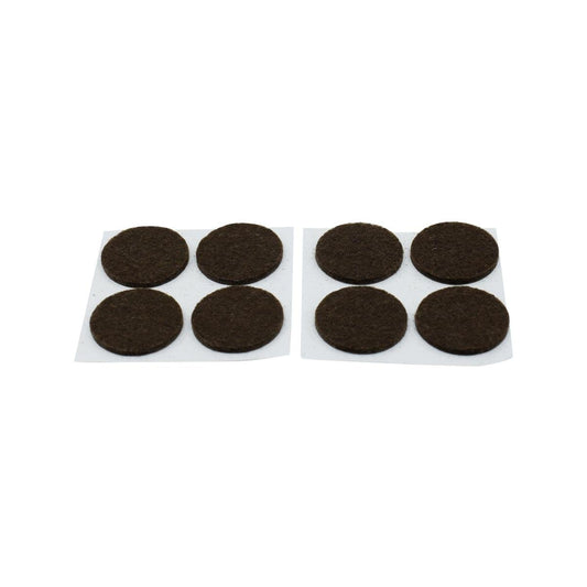 Surface Gard Felt Floor Protection 25mm Brown - 8 Pack - Noise Reduction - Auzzistore