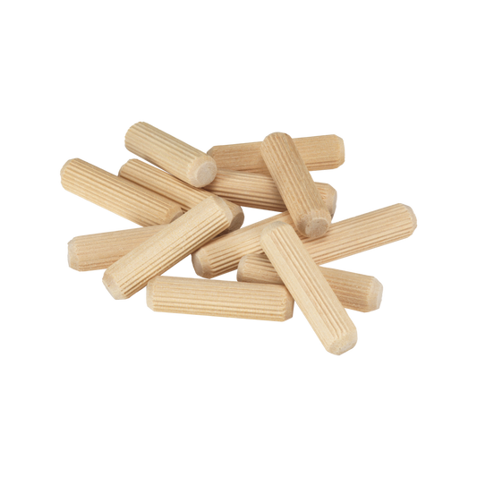 Ryobi 10mm Fluted Dowel - 100 Pack - Kiln-Dried Timber - Strong Joints – view 2 - Auzzistore