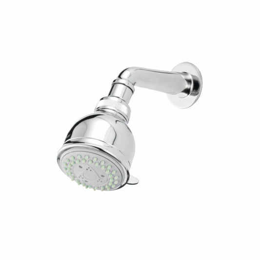 Flexispray Bermuda Wall Shower 3 Function Chrome 9L Min Easy Install - Auzzistore