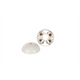 HPM 65mm Ceiling Rose - 10A Plastic - Safe Reliable Lighting
