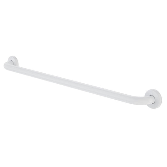 Caroma 300mm Chrome Grab Rail 900mm White Stainless Steel Support
