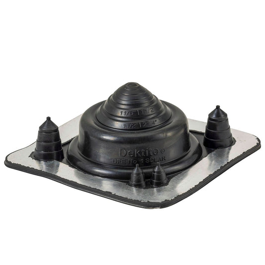 DEKS Dektite Solar Roof Flashing 5-55mm EPDM Black Durable Design – view 2 - Auzzistore